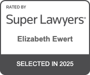 Rated by Super Lawyers | Elizabeth Ewert | Selected in 2025